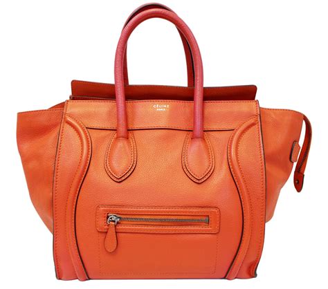 celine orange box bag|where to purchase Celine bags.